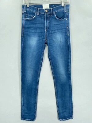 Женские узкие джинсы McGuire с высокой талией синие средней стирки эластичные Newton 26 - Изображение 1 из 4