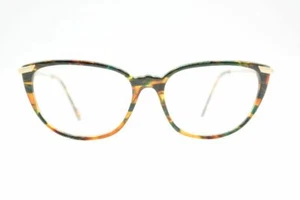 Vintage Brendel 6011 Braun Gold oval Brille Brillengestell eyeglasses NOS - Bild 1 von 6