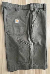 Carhartt Rugged Flex Canvas Work Short Men's 40 Relaxed Fit BS2514-M MINT COND! - Picture 1 of 17