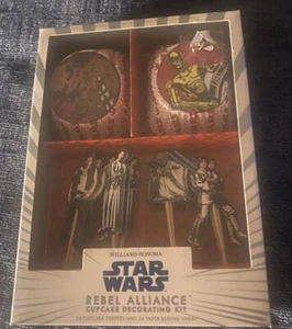 Williams-Sonoma STAR WARS Galactic Empire Cupcake Decoration Kit (24 Cupcakes) - Picture 1 of 3