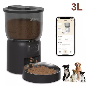 3L Katze Hunde Futterautomat Automatischer Futterspender mit Timer WLAN APP - Bild 1 von 10