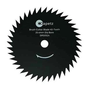 Brush cutter 40 Tooth teeth blade Trimmer Head Steel Home trimmer Strimmer 255mm - Picture 1 of 4