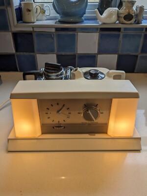 Machine à Thé Vintage Goblin Teasmade Modèle 855 – Avec Lampe Et Réveil (Angleterre, état Correct)