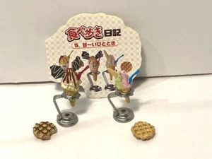 Barbie Ice Cream Re-Ment Maßstab 1:6 Miniatur Puppenhaus Zubehör Set #5 - Bild 1 von 1