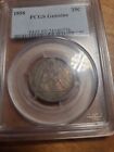 1858 Quarter Dollar seated Liberty. In Holder PCGS but Drsignated Not Gradable