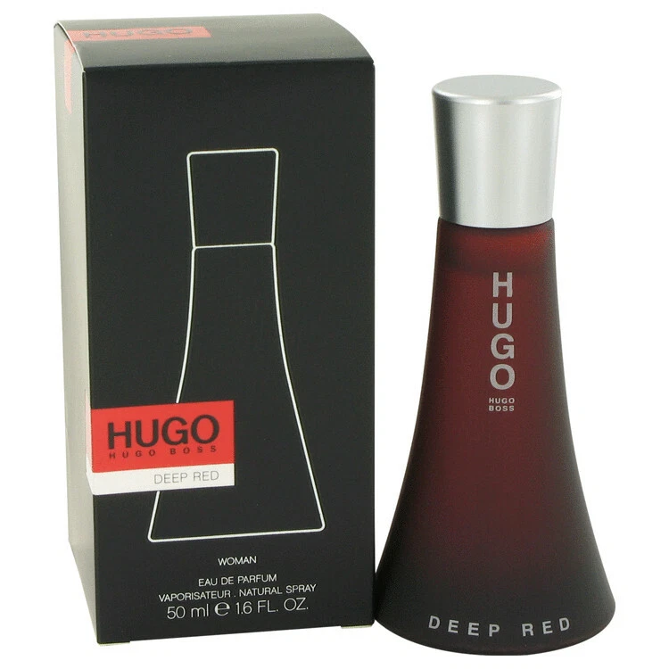 HUGO BOSS DEEP RED 50ML HER EDP FRAGRANCE PERFUME SPRAY NEW INBOX GENUINE - image 1 of 1