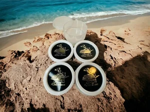 Steamboat Delta Queen Souvenir Bar Bebidas Cocina Plástico 4 Posavasos Estuche - Imagen 1 de 19