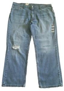 Nuevo Levi's 541 Atlético Taper Tencel para Hombre 40x30 Azul Jeans Envejecidos M15 - Imagen 1 de 12