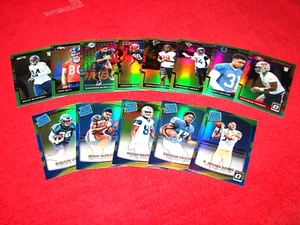 2017 DONRUSS OPTIC FOOTBALL 13 DIFF LIME GREEN HOLO PRIZMS REFRACTORS (18-42) - Picture 1 of 1