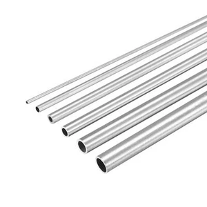 6pcs 304 Stainless Steel Tube 1mm-6mm OD 0.15mm/0.6mm Thick 300mm Length - Picture 1 of 5