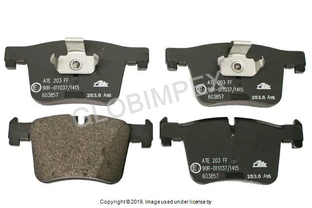 Juego de pastillas de freno delanteras BMW X3 X4 (2011-2016) ATE OEM + 1 AÑO DE GARANTÍA Foto 1 de 1