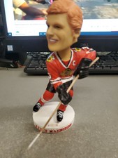 Keith Magnuson Chicago Blackhawks Bobblehead SGA used No Box