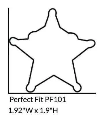 PERFECT FIT 105 Florida Sheriff BADGE & ID HOLDER BIFOLD LEATHER WALLET B959 - Image 1 of 4