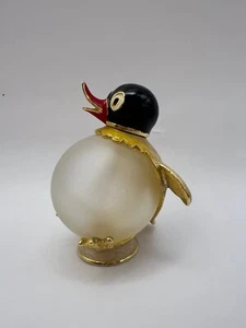 Enamel Glass Penguin - Picture 1 of 6