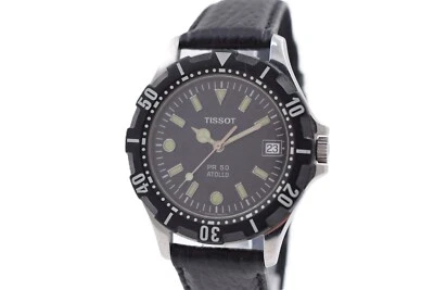TISSOT Atollo Vintage Diver Watch 37mm Reference J185/285K (3836) - Image 1 of 4