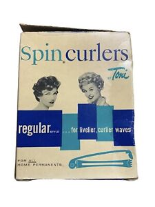 Vintage Spin Curlers 37 Midget Toni  Home Permanents End Papers