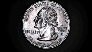 2002 P Indiana Quarter Die Crack Reverse ME in America #021 - Picture 1 of 4