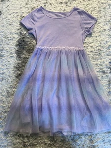 Wonder Nation Girls Purple Tulle Tutu Dress Size Large (10-12) - Picture 1 of 5