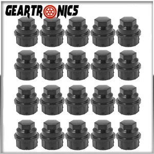 20x Black Wheel Nut Cover 9593028 fits GM Buick Chevy GMC Pontiac Replaces - Picture 1 of 12