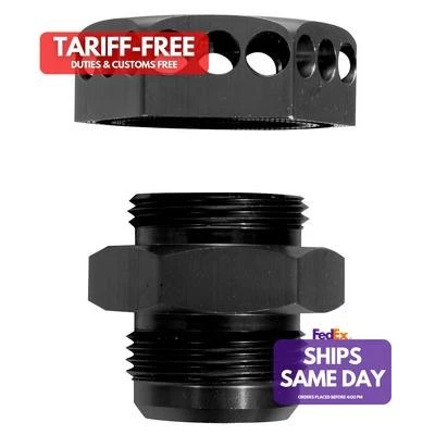 Moroso 22634, Kit Black -16An Positive Seal Vented Fitting Performance Parts Foto 1 de 4