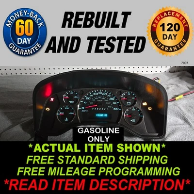 Chevy Express GMC Savana Gauge Cluster 2008-2010 Foto 1 de 4