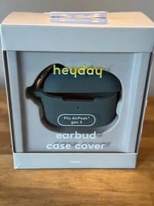 heyday Apple AirPods (1/2 Generation) Recycled Silicone Case w/Clip Hunter Green - Picture 1 of 3