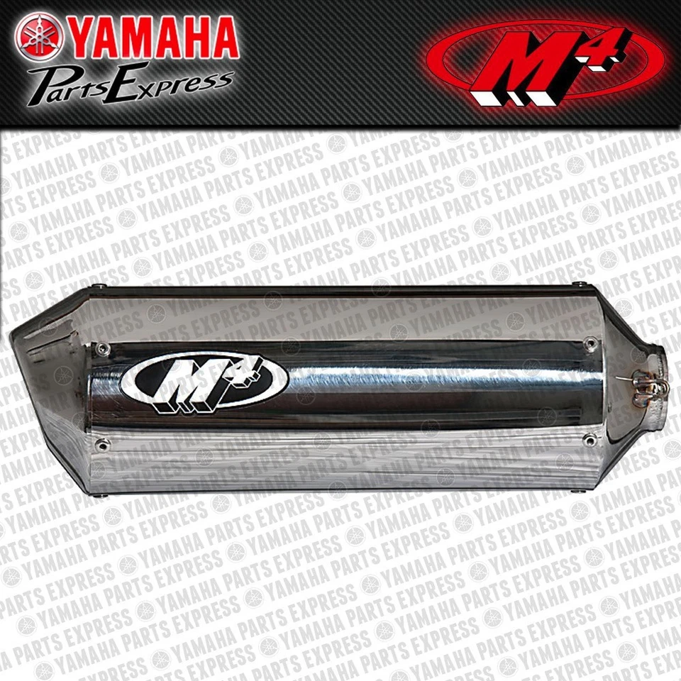 Silenciador de escape deslizable pulido estándar Yamaha YZF-R6S YZF R6S M4 2006-2010 Foto 1 de 1