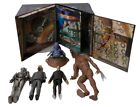 Doctor Who Bundle DVD S1 Boxset 10th Doctor 5.5" Plus Extra Action Figures VGC Z