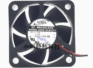 1x ADDA AD5012LB-C71 new original 5020 12V 0.12A cooling fan 5CM - Afbeelding 1 van 2
