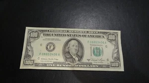 FEDERAL RESERVE NOTE 1981 $100 DOLLAR BILL IN GREAT CONDITION!!!!! - Picture 1 of 3