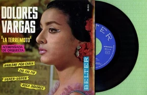 DOLORES VARGAS LA TERREMOTO Hablame por Caria BELTER 50.833 Spain 1962 EP EX - Picture 1 of 5