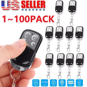 Universal Cloning Electric Gate Door Garage Remote Control Key Fob 433mhz Cloner - Picture 1 of 16