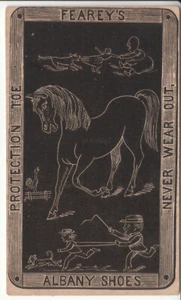 Wilkes Barre PA Pennsylvania - Victorian Trade Card Bennett & Walter Shoe Store - Picture 1 of 2