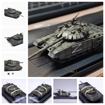 Scale Tank Russian T-72B3 T72 Main Battle Tank Modified 1/72 Finished Model Toy - Image 1 of 4