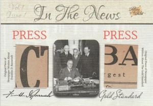 2018 Barren Pieces Past Antiquity In News Relic Press Document Gold Standard ITN-20 - Bild 1 von 3