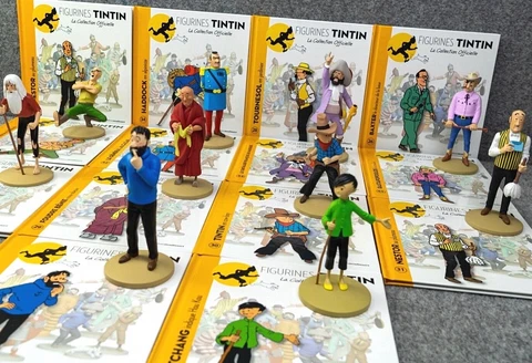 MOULINSART TINTIN FIGURINES OFFICIELLE #1 to 50 BUY INDIVIDUALLY Rare Figures Cover