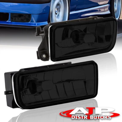 OE Euro Style Smoke Fog Lights Lamps Assembly Set For 1992-1998 BMW 3-Series E36 Foto 1 de 4