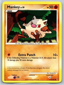 Mankey - Platinum Supreme Victors 112/147 Kanako Eo Pokemon 151 Card NM - Picture 1 of 2