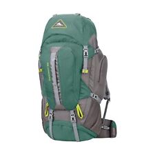 High Sierra Pathway Internal Frame Hiking Backpack, Pine/Slate/Chartreuse, 90L