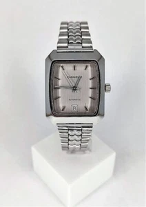 CARAVELLE AUTOMATIK VINTAGE UHR, 35*40mm STAHLGEHÄUSE, EDELSTAHLBAND - Bild 1 von 4