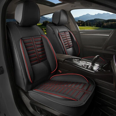 Front Seat Faux Leather Cushion Car 2-Seat Covers For JEEP Renegade 2015-2024 Foto 1 de 4