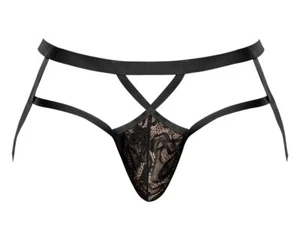 Mens Underwear: Male Power 394-289 Lucifer Strappy Jock - Picture 1 of 9
