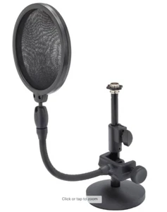 Samson - Desktop Microphone Stand and Microphone Pop Filter Bundle - Picture 1 of 2
