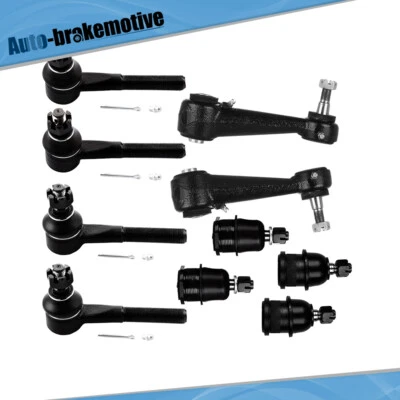 10 piezas rótulas de extremos de varilla de amarre delanteras para camioneta Dodge Ram 1500 3,9 L 5,9 L 2001-2003 Foto 1 de 4