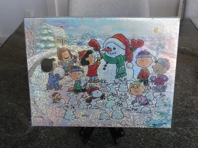 New Sealed Springbok Peanuts Winter Wonderland 500 pc Jigsaw Puzzle XZL 04703 - Image 1 of 4