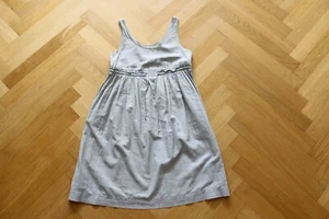 leichtes COS Kleid durchsichtig Gr.XS/34 grau Strand-kleid-dress Träger-kleid - Bild 1 von 6