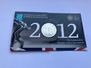 Simply Coins~ 2012 COUNTDOWN TO LONDON 2012 5 FIVE POUND COIN BU BUNC PACK - Picture 1 of 7