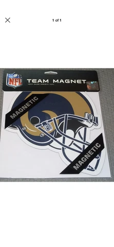NFL NIB 8 INCH AUTO MAGNET - LOS ANGELES RAMS Cover