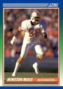 1990 Score #390 Winston Moss - Picture 1 of 2