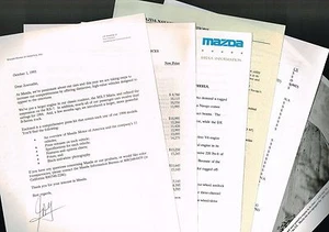 1994 Mazda NAVAJO SUV PRESS KIT <Brochure Info> Photo/Spec's/MSRP: DX,LX,4WD, - Picture 1 of 6